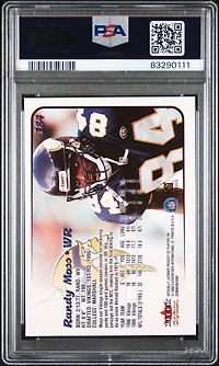 2000 Skybox Dominion 184 Randy Moss PSA 10