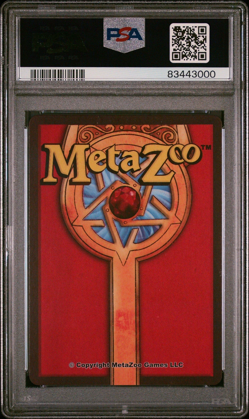 2023 Metazoo Promo  Hello Kitty-holo Metazoo X Sanrio Collab PSA 10