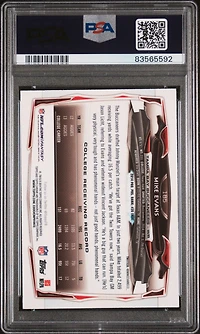 2014 Topps Chrome 185 Mike Evans PSA