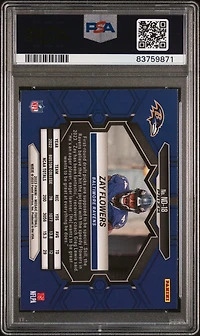 2023 Panini Mosaic Nfl Debut Nd18 Zay Flowers PSA 10