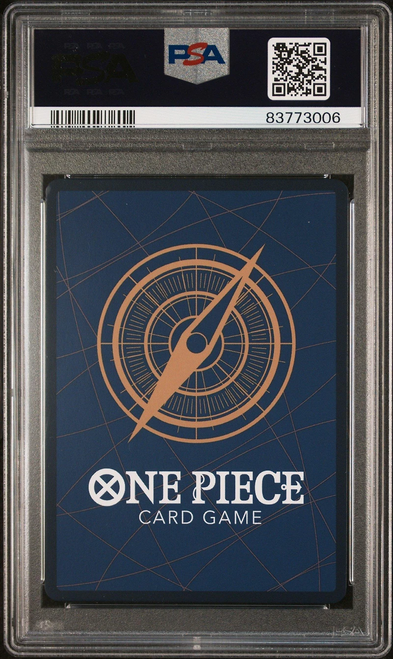 2022 One Piece Op01-romance Dawn 120 Shanks Manga Alternate Art PSA 10