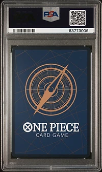 2022 One Piece Op01-romance Dawn 120 Shanks Manga Alternate Art PSA 10