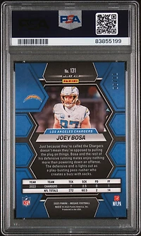 2023 Panini Mosaic 131 Joey Bosa PSA 10