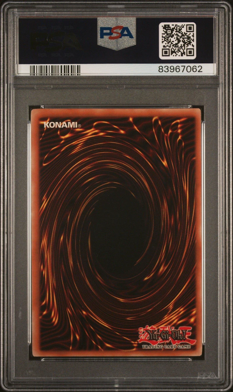 2002 Yu-gi-oh! Lob-legend Of Blue Eyes White Dragon 120 Right Leg Of The Forbidden One PSA 8