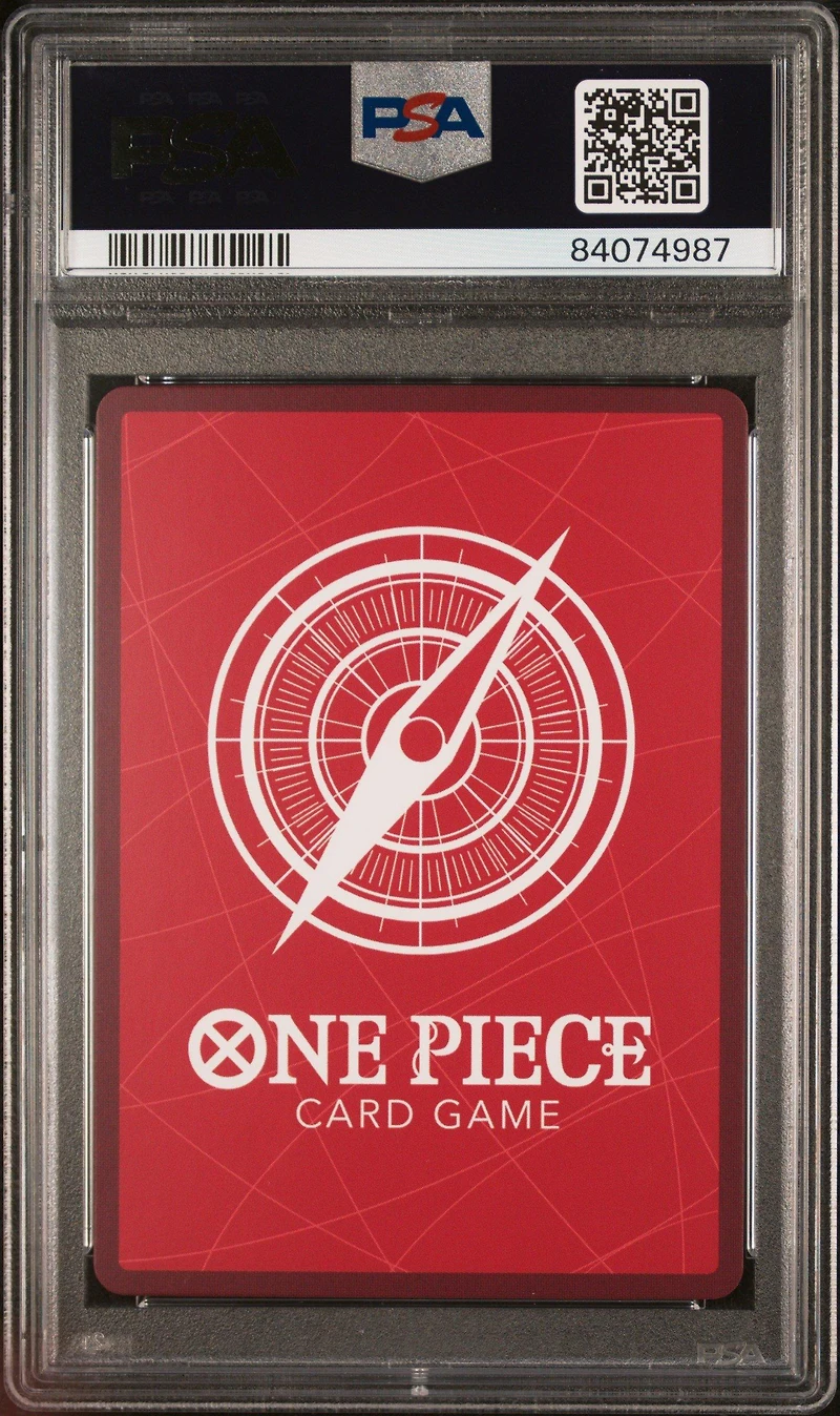 2023 One Piece Japanese Wings Of The Captain 001 Uta Alternate Art PSA 10
