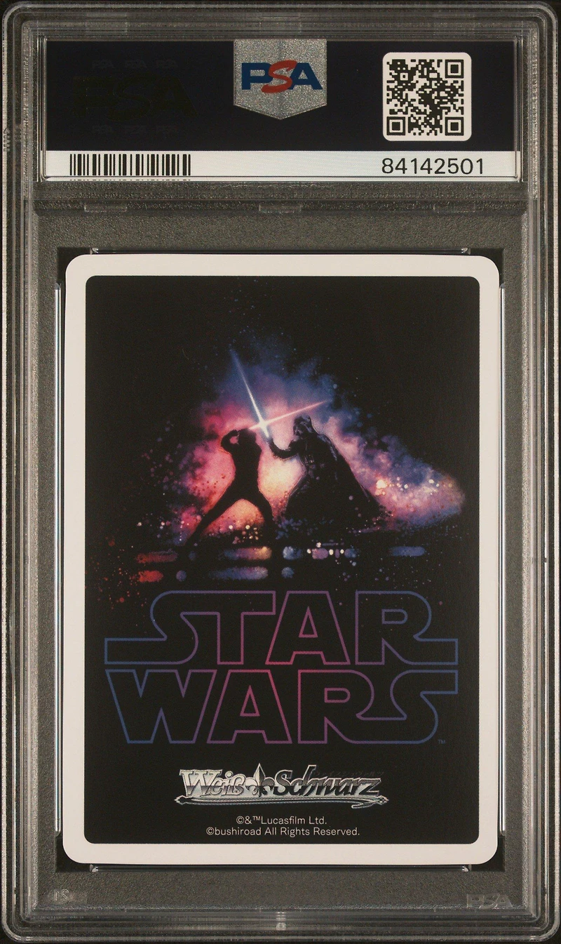 2022 Weiss Schwarz Japanese Star Wars Comeback Booster 056 "dark Side" Darth Vader Rrr PSA 10