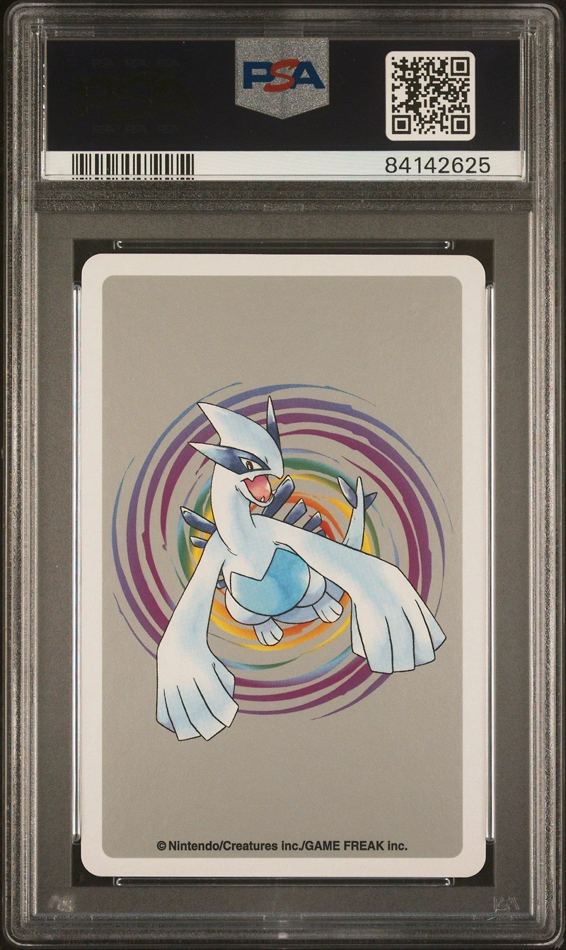 2000 Pokemon Silver Version Playing Cards 148 Dragonair 7 Of Diamonds PSA 10