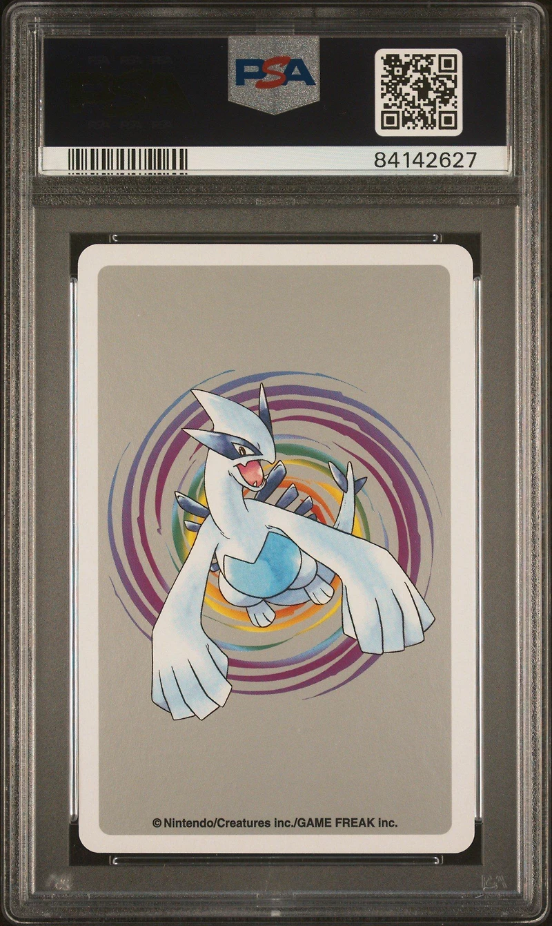 2000 Pokemon Silver Version Playing Cards 123 Scyther 8 Of Clubs PSA 10