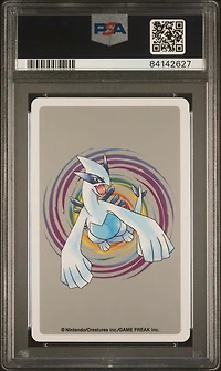 2000 Pokemon Silver Version Playing Cards 123 Scyther 8 Of Clubs PSA 10