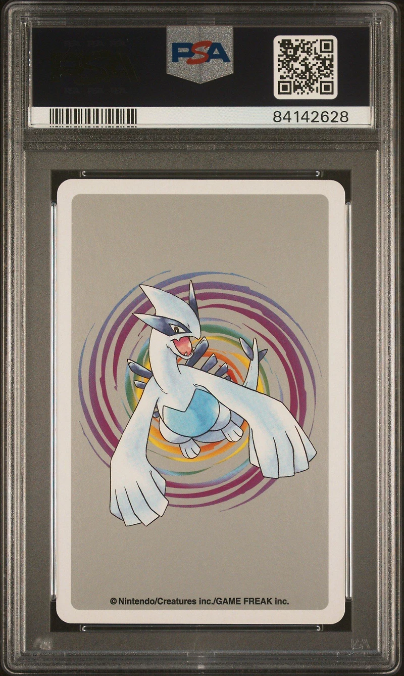 2000 Pokemon Silver Version Playing Cards 135 Jolteon 6 Of Clubs PSA 10