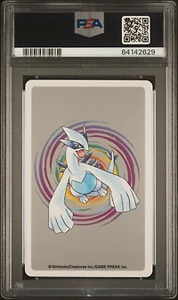 2000 Pokemon Silver Version Playing Cards 143 Snorlax 8 Of Spades PSA 10