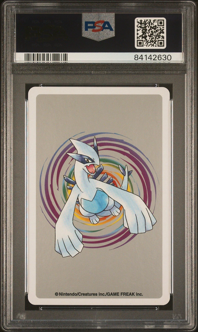 2000 Pokemon Silver Version Playing Cards 245 Suicune King Of Hearts PSA 10