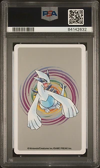 2000 Pokemon Silver Version Playing Cards 196 Espeon 5 Of Hearts PSA 10