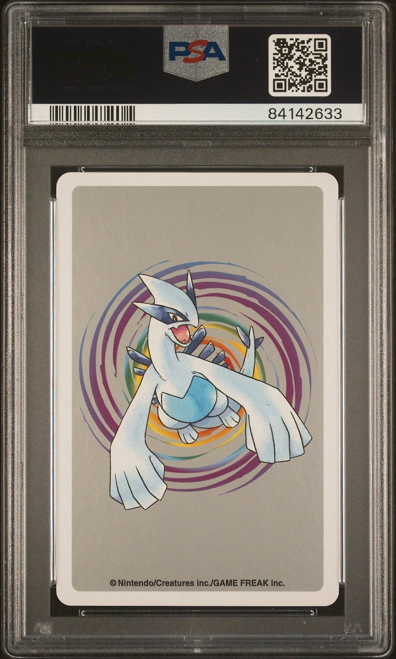 2000 Pokemon Silver Version Playing Cards 025b Pikachu Joker PSA 10