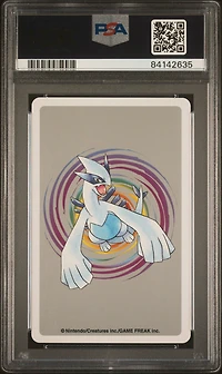 2000 Pokemon Silver Version Playing Cards 249 Lugia Ace Of Spades PSA 10