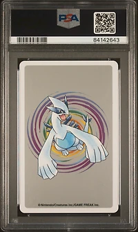 2000 Pokemon Silver Version Playing Cards 160c Feraligatr 5 Of Hearts PSA 10