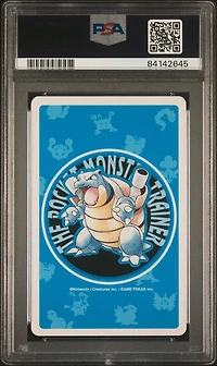 1998 Pokemon Blue Version Playing Cards 038 Ninetales King Of Clubs PSA 10