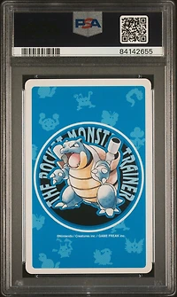 1998 Pokemon Blue Version Playing Cards 004 Charmander Ace Of Clubs PSA 10