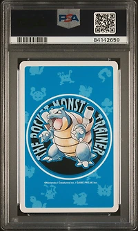 1998 Pokemon Blue Version Playing Cards 003 Venusaur 4 Of Diamonds PSA 10