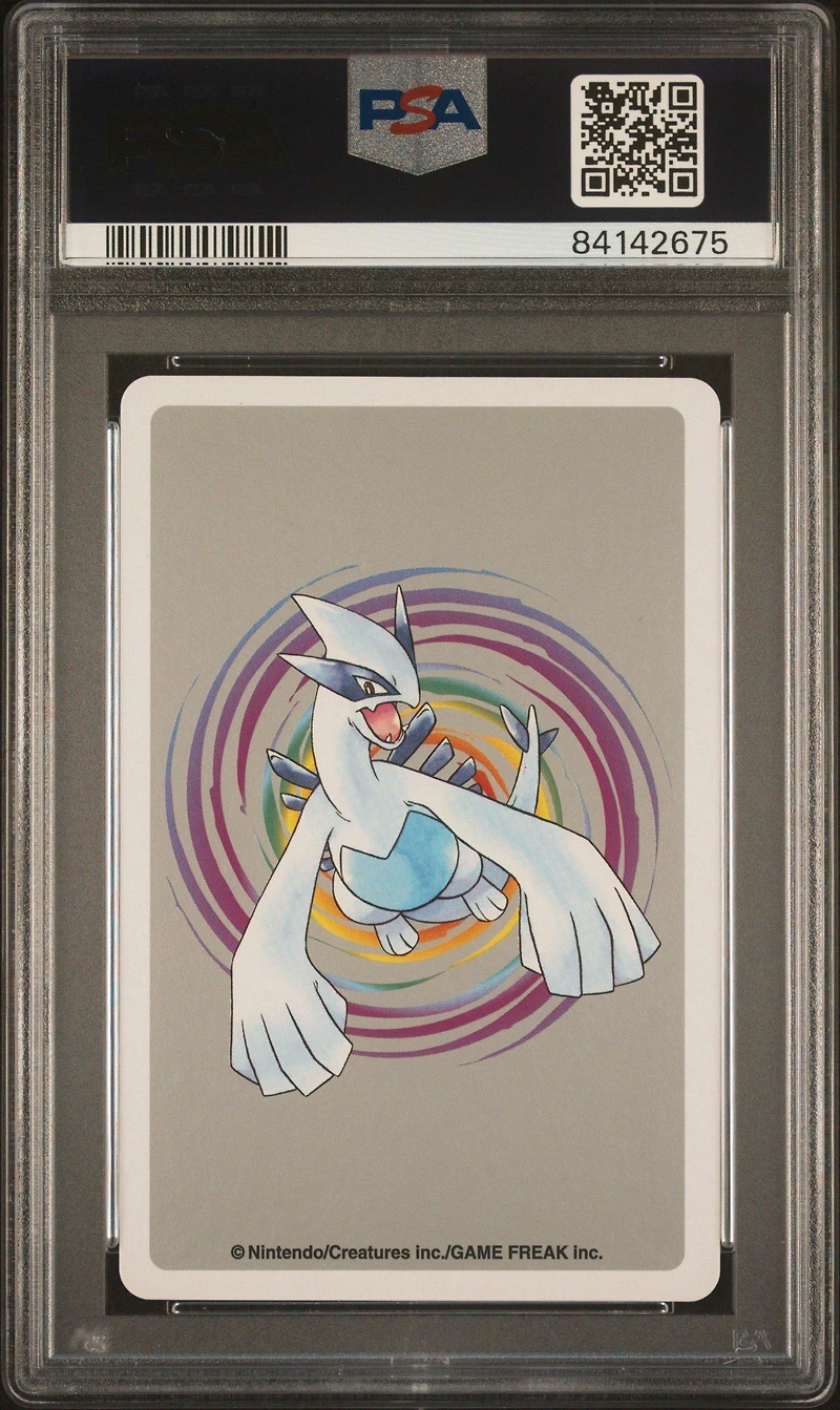 2000 Pokemon Silver Version Playing Cards 063 Abra 6 Of Diamonds PSA 10