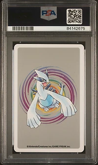 2000 Pokemon Silver Version Playing Cards 063 Abra 6 Of Diamonds PSA 10