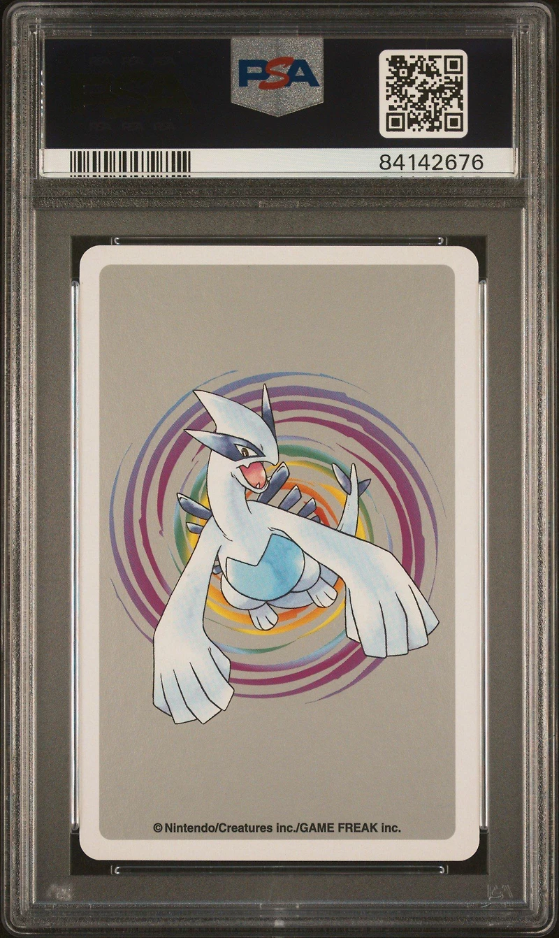 2000 Pokemon Silver Version Playing Cards 179 Mareep Queen Of Diamonds PSA 10