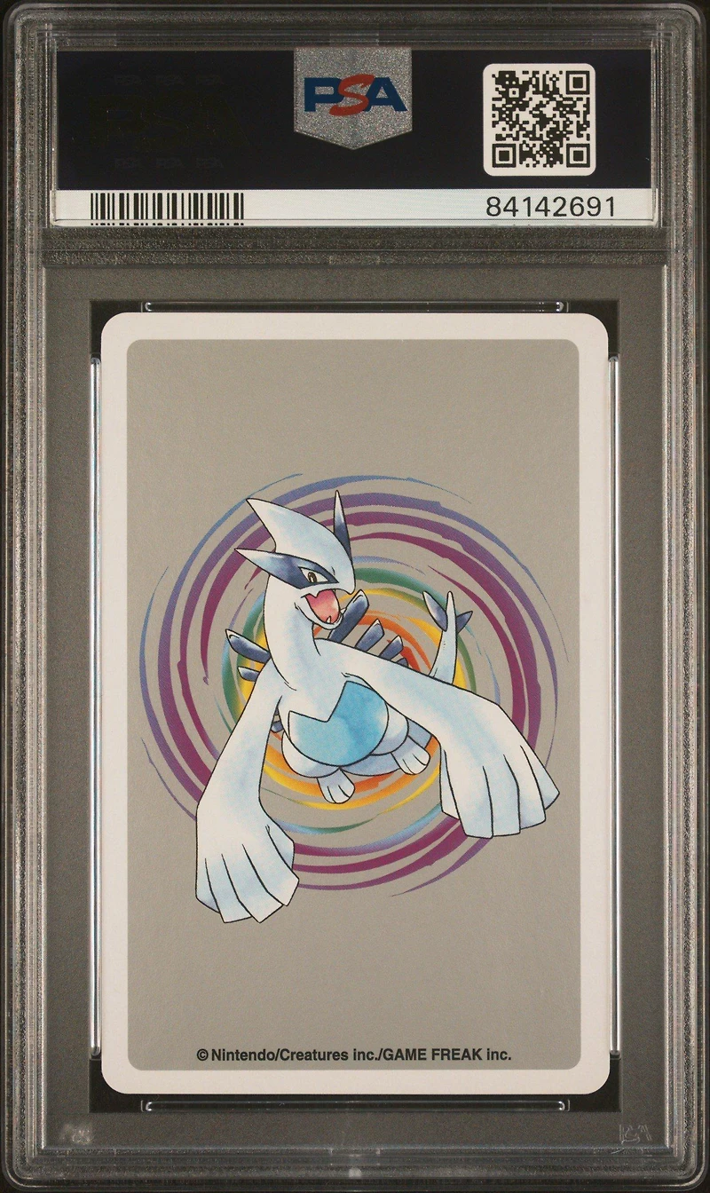 2000 Pokemon Silver Version Playing Cards 208 Steelix 6 Of Spades PSA 9