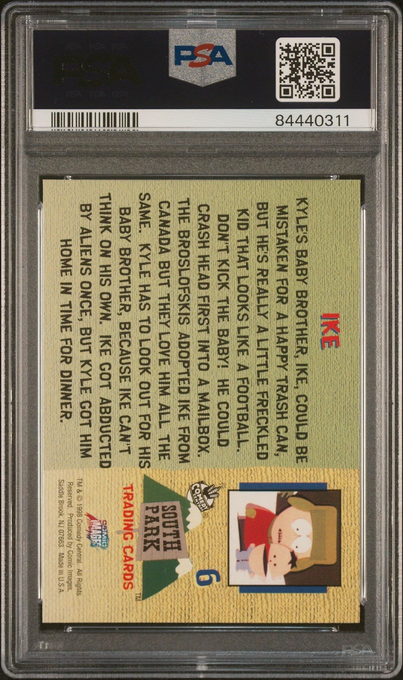 1998 South Park 6 Ike PSA 9