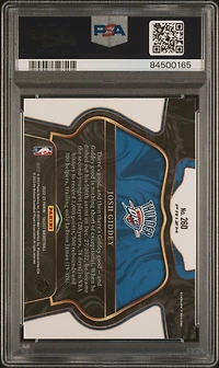 2022 Panini Select 260 Josh Giddey Blue Cracked Ice PSA 10