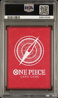 2023 One Piece Paramount War 072 Zephyr Alternate Art PSA