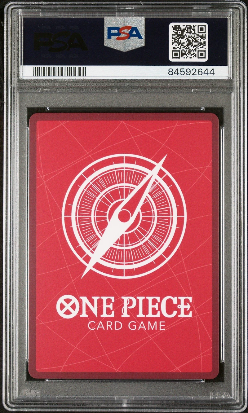 2023 One Piece Op02-paramount War 002 Monkey D. Garp Alternate Art-errata PSA 10