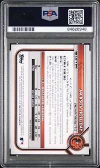 2022 Bowman Draft 1st Edition 168 Jackson Holliday PSA 10