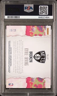 2019 Panini Court Kings Points In The Paint 17 Kyrie Irving Sapphire PSA 10