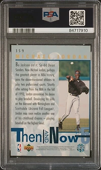 1994 Upper Deck 359 Michael Jordan PSA 8