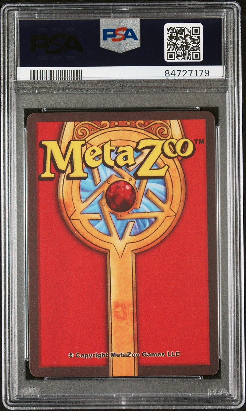 2021 Metazoo Nightfall 84 Wunk Playtester PSA 9