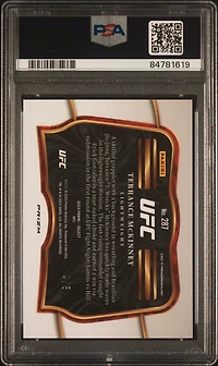 2023 Panini Select Ufc 287 Terrance Mckinney Green PSA 10