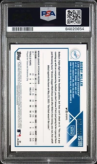 2023 Topps Update Us188 Bobby Miller Blue Foil PSA 10