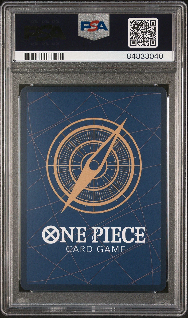 2023 One Piece Promos 037 Monkey D. Luffy 1st Anniversary Tournament-participation PSA 10