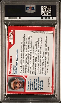 2014 S.i. For Kids 292 Simone Biles PSA 8