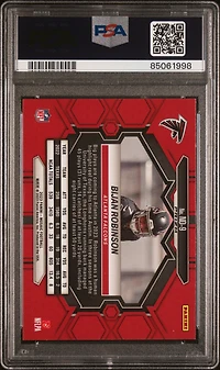 2023 Panini Mosaic Nfl Debut Nd9 Bijan Robinson Red PSA 10