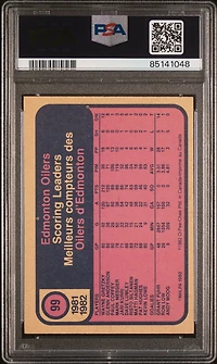 1982 O-pee-chee 99 Wayne Gretzky PSA 9