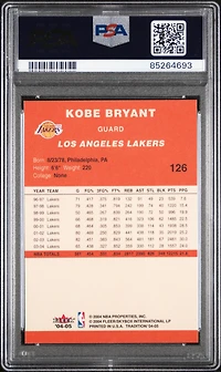2004 Fleer Tradition 126 Kobe Bryant PSA 9