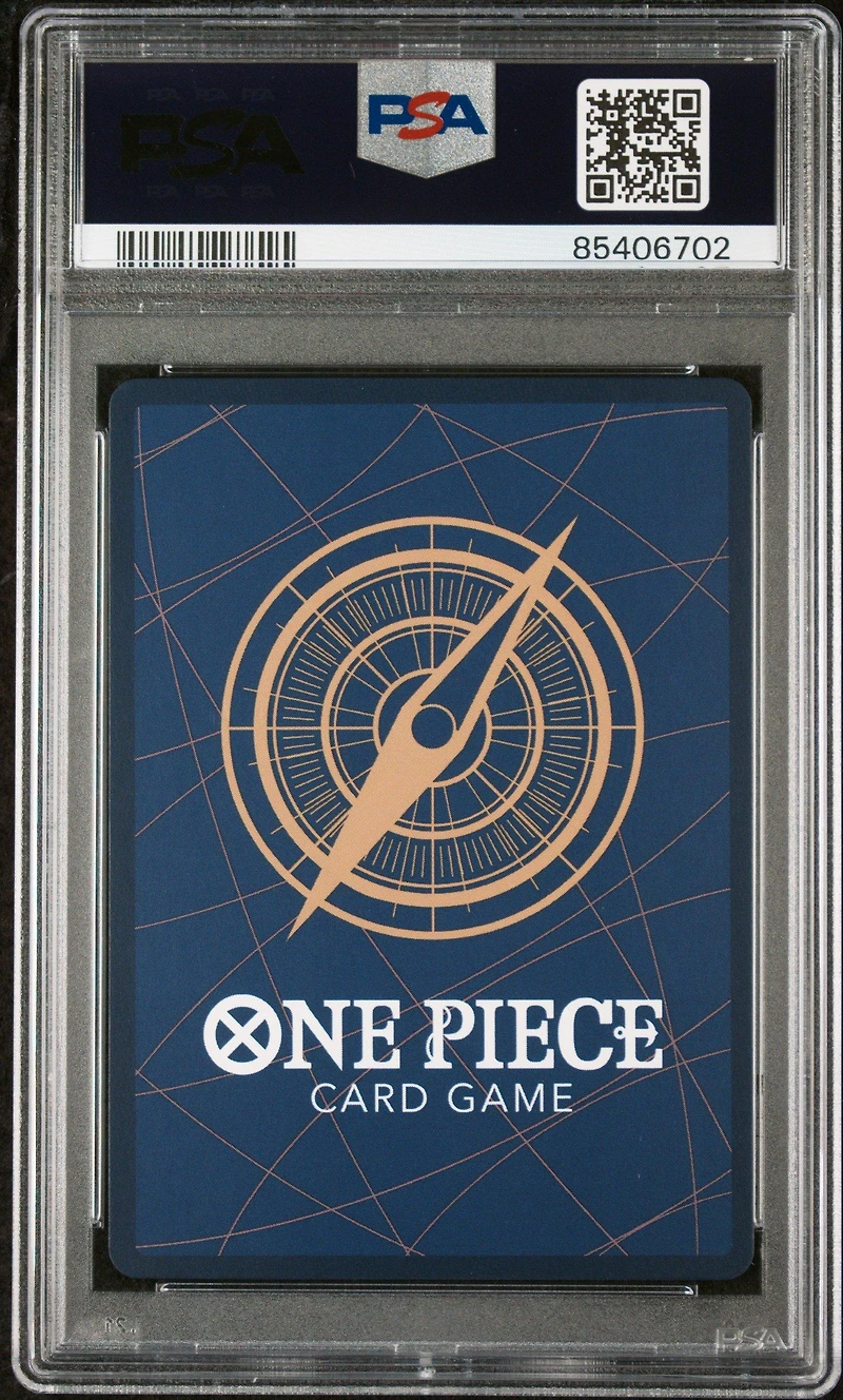 2023 One Piece Op02-paramount War 062 Monkey D. Luffy Alternate Art PSA 10