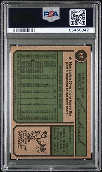 1974 Topps 60 Lou Brock PSA 8