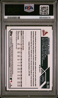 2023 Topps Chrome Rookie Autograph Rajwa Jordan Walker PSA 10