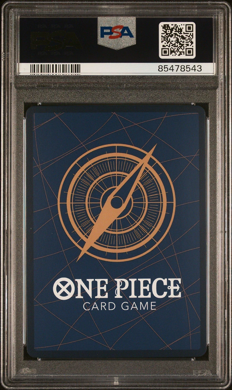 2023 One Piece Op05-awakening Of The New Era 012 Monkey D. Luffy 1st Anniversary PSA 10