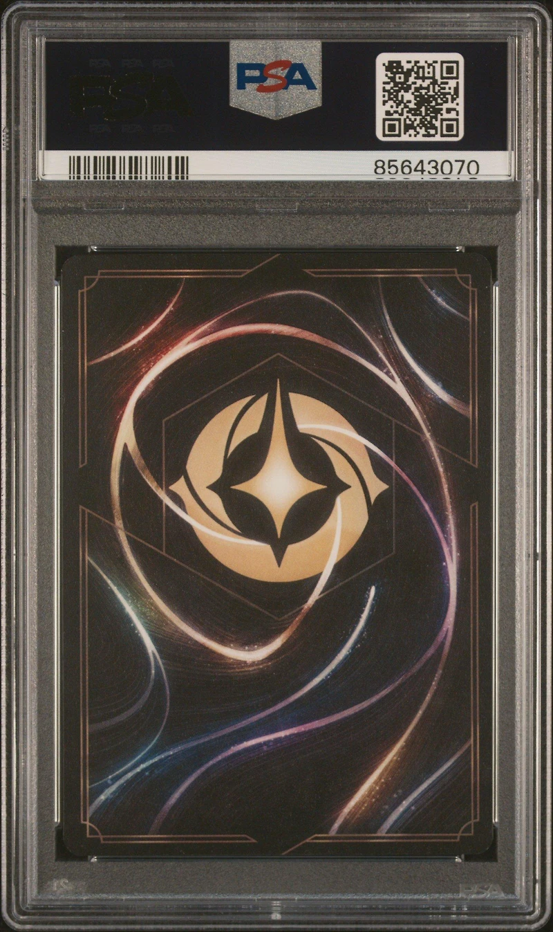2023 Disney Lorcana En 1-the First Chapter 145 Flounder - Voice Of Reason Foil PSA 10