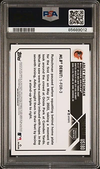 2023 Topps Update Us180 Adley Rutschman Gold PSA 10