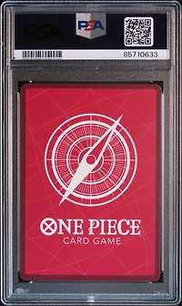 2022 One Piece Japanese Romance Dawn 002 Trafalgar Law Alternate Art PSA 10