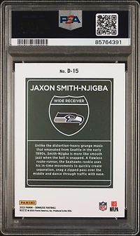 2023 Panini Donruss Downtown! D15 Jaxon Smith PSA 10